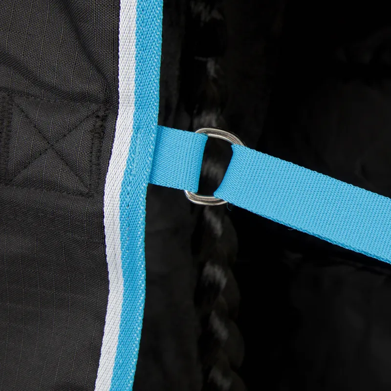 Bridleway 200g Ontario Turnout Rug in Black-2